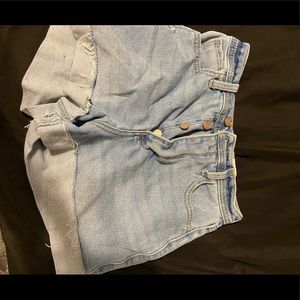 Hollister jean shorts